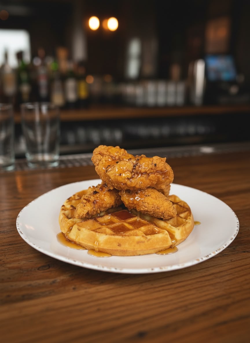 Hot Mess Waffle